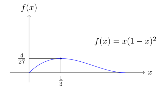 Likelihood of a $(0,1,0)$ $3$-sample from Bernoulli